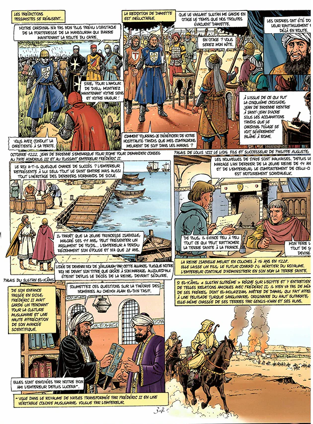 Avec les croisés (BD) Tome 2 - Image 2