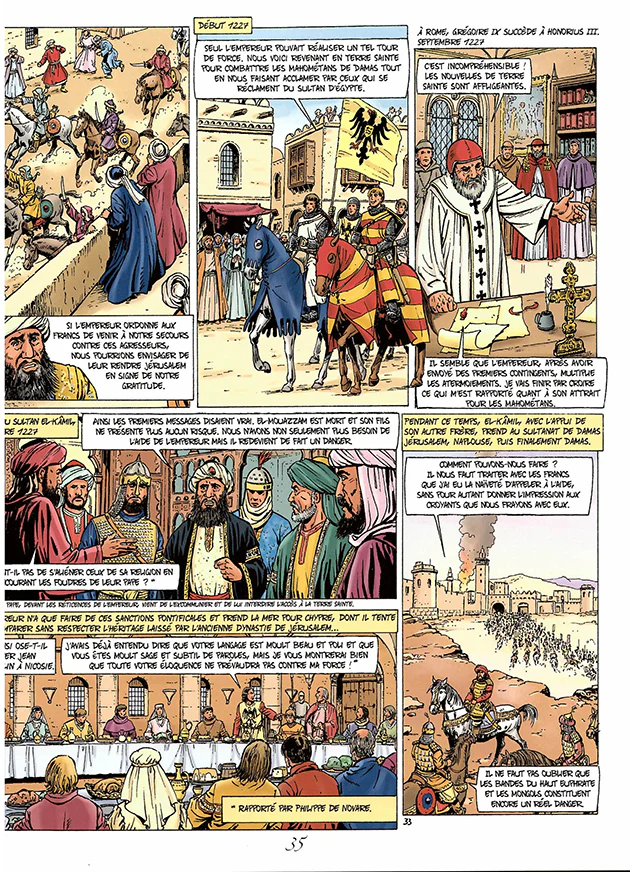 Avec les croisés (BD) Tome 2 - Image 3