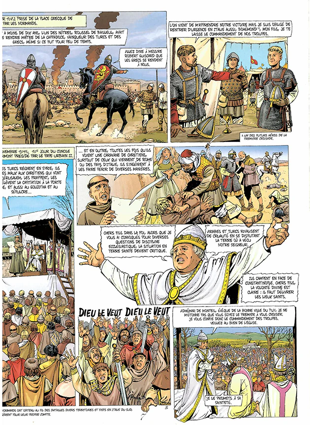 Avec les croisés - Tome 1 : des origines à l'an 1162 (BD) - Image 2