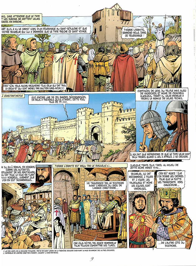 Avec les croisés - Tome 1 : des origines à l'an 1162 (BD) - Image 3