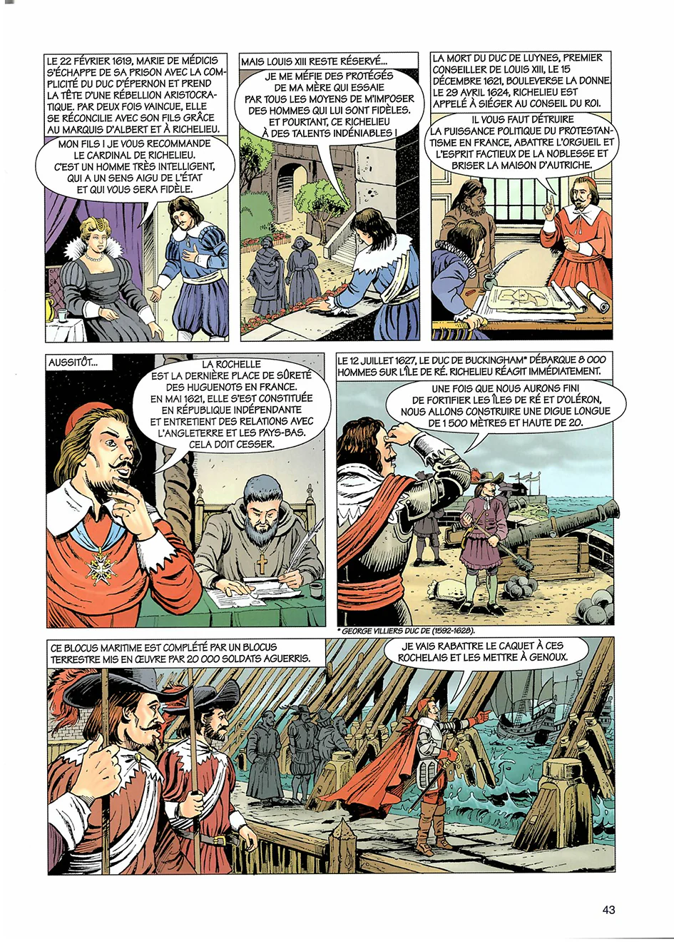 Histoire de France - Tome 8 (BD) Reynald Secher - Image 3