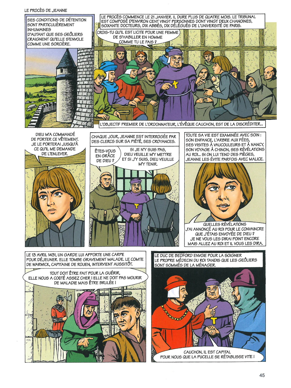 Jeanne d'Arc, la pucelle (Bande dessinée) - Image 4