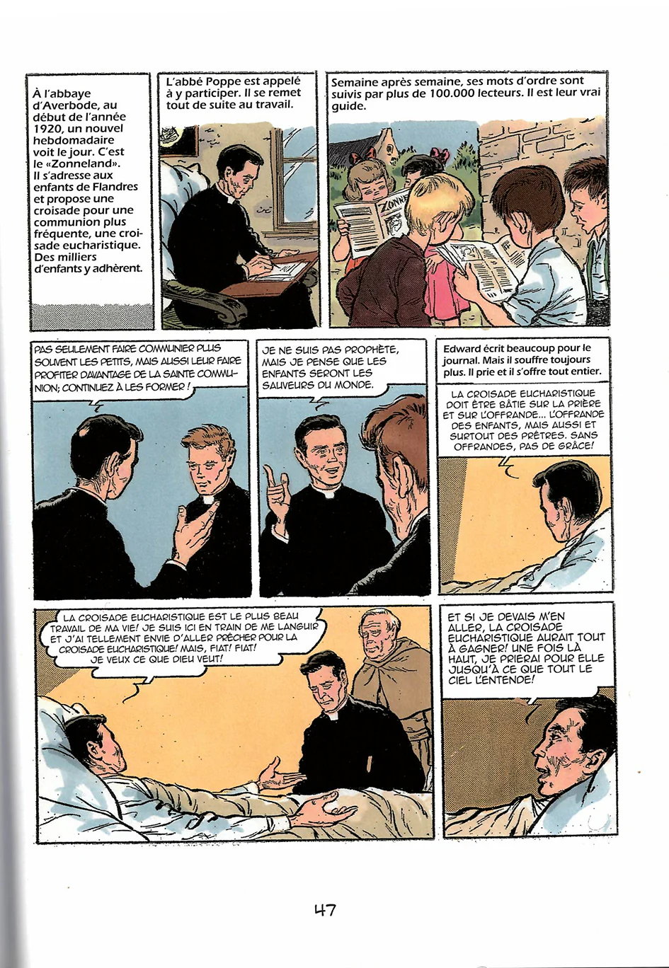 La belle aventure d'un fils de boulanger - L'abbé Edouard Poppe (BD) - Image 5