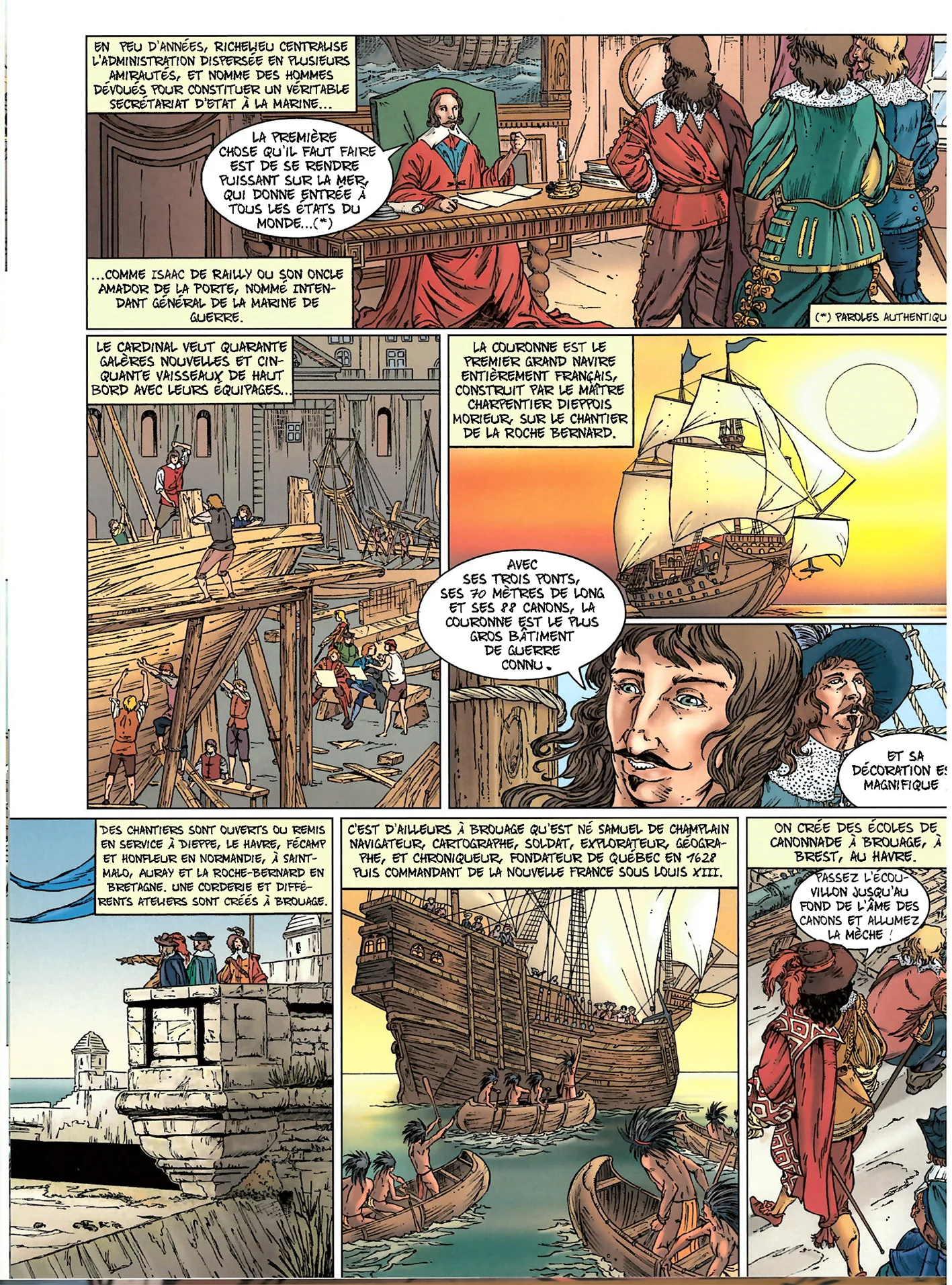 La grande fresque de la marine - Tome 1 (BD) - Image 2
