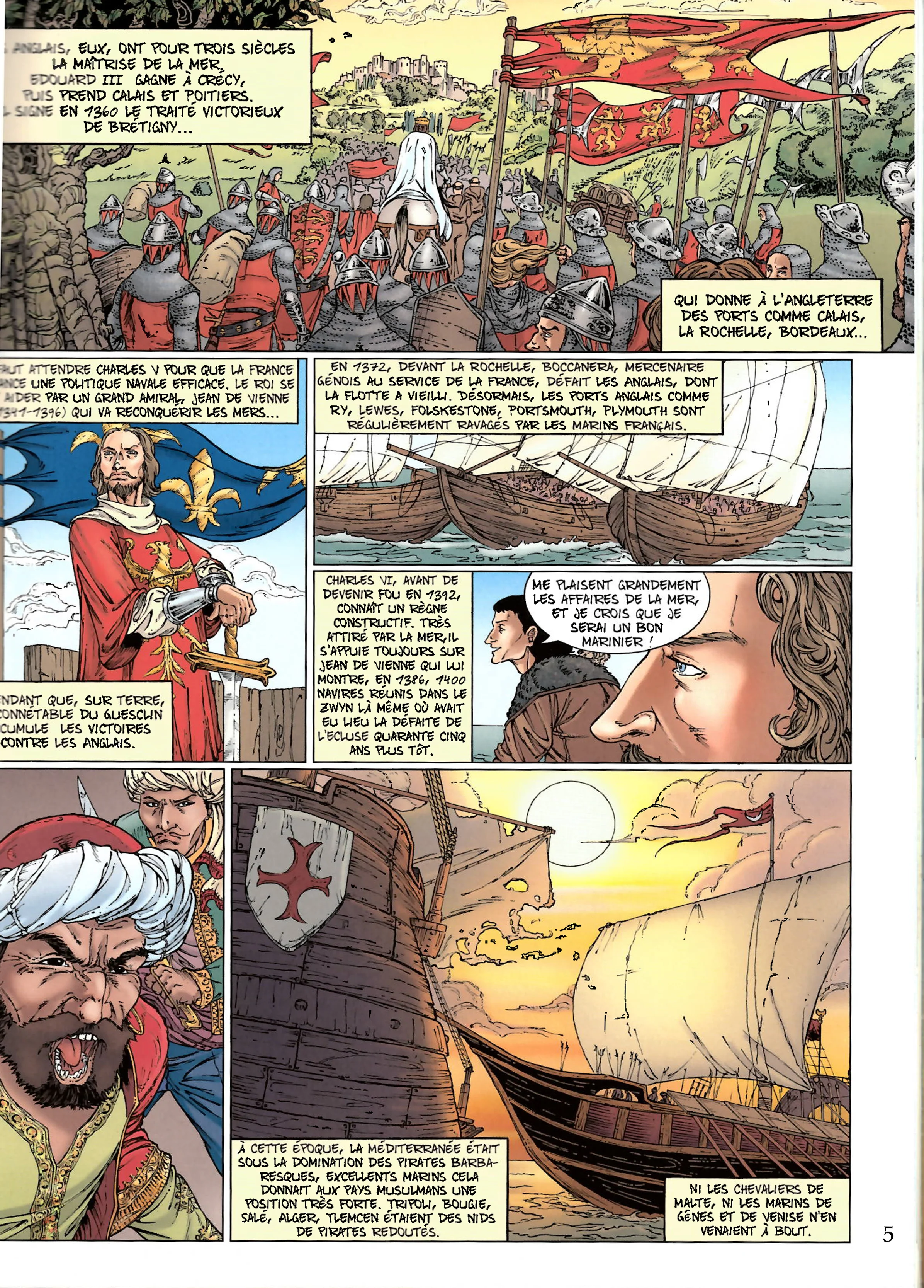 La grande fresque de la marine - Tome 1 (BD) - Image 3