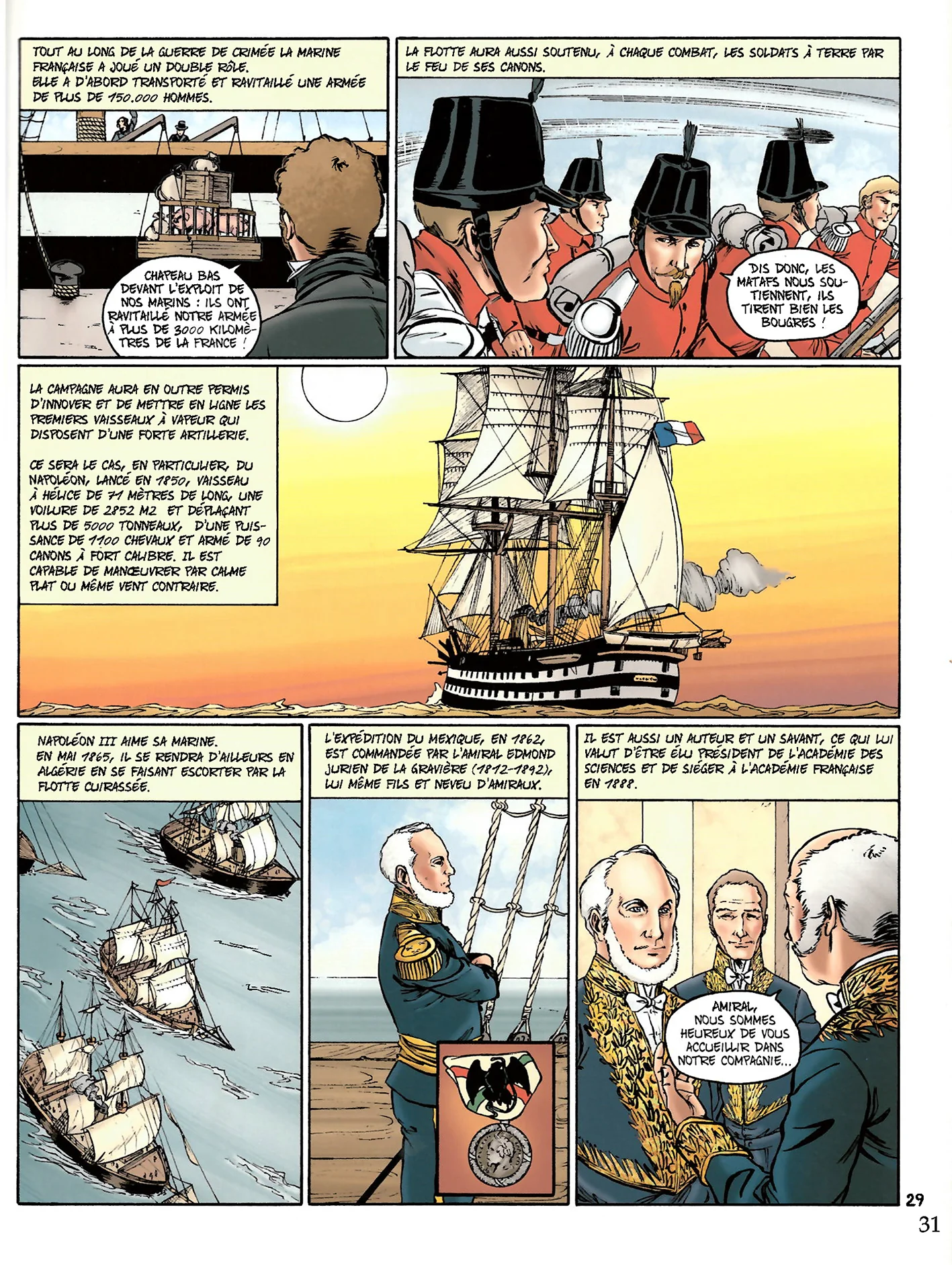 La grande fresque de la marine - Tome 3 (BD) - Image 3