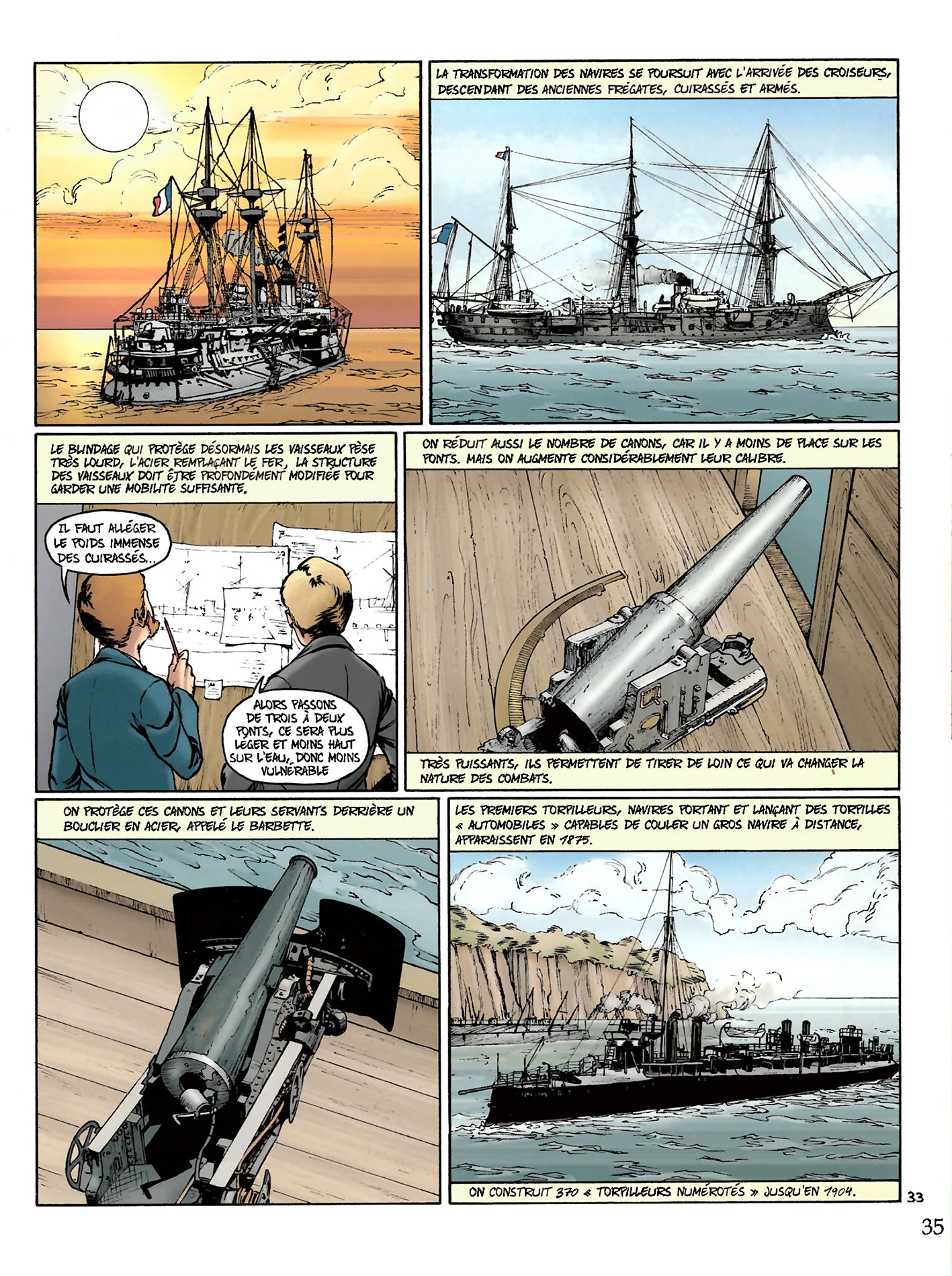 La grande fresque de la marine - Tome 3 (BD) - Image 4