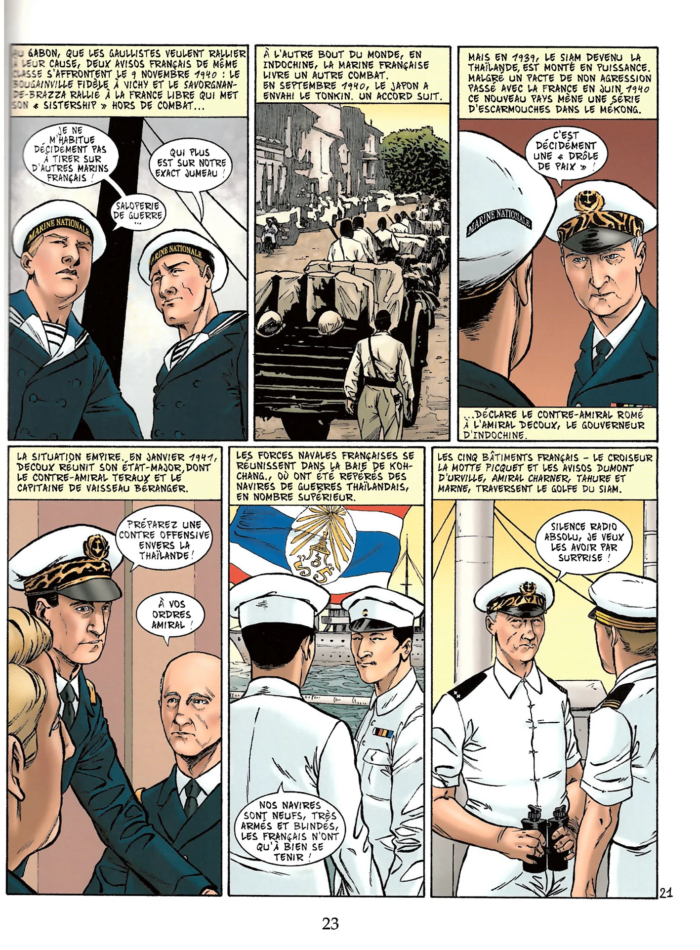 La grande fresque de la marine - Tome 4 (BD) - Image 2