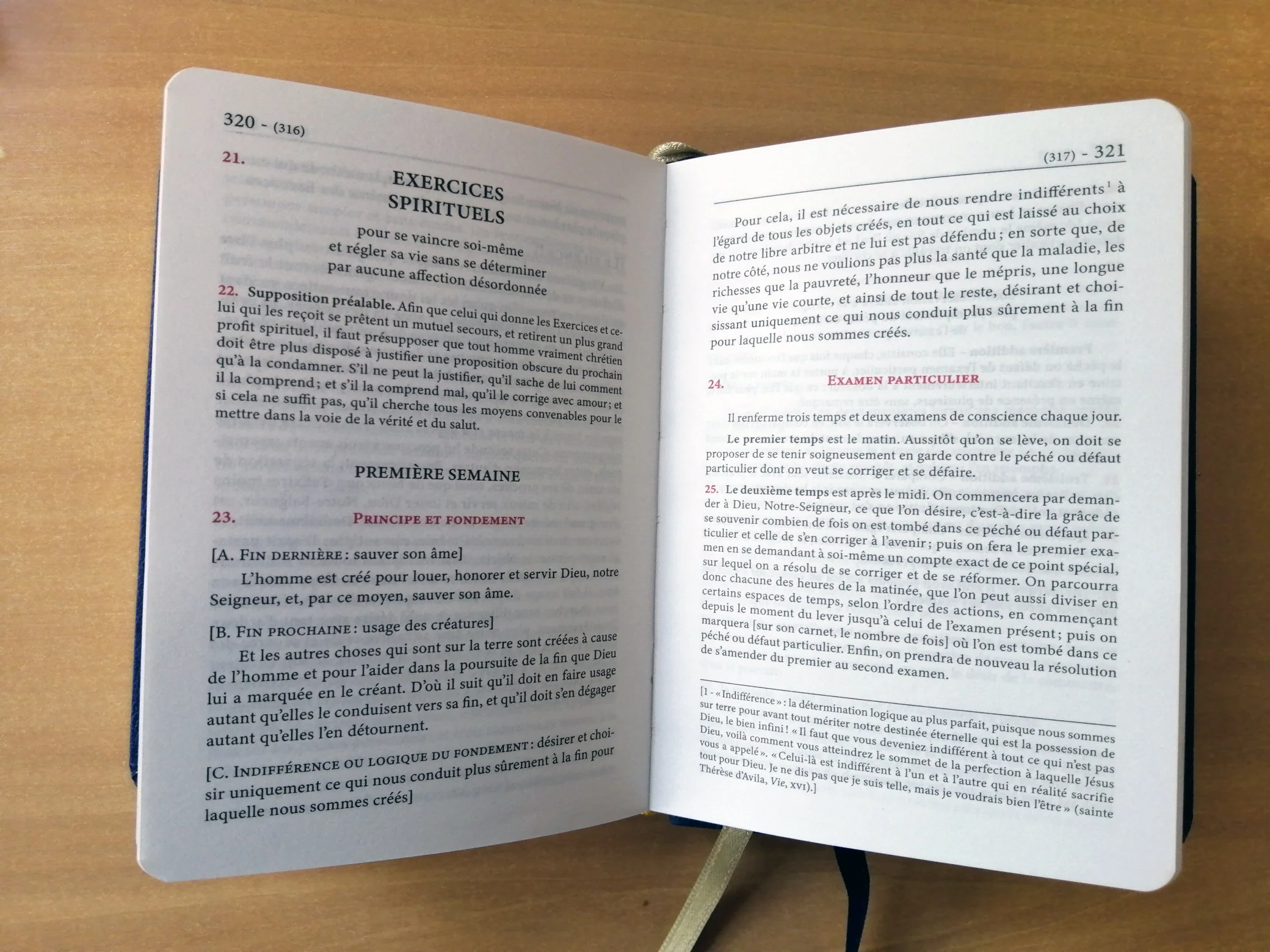 Le Livre bleu - Prières - Cantiques - Exercices spirituels de saint Ignace - Image 3
