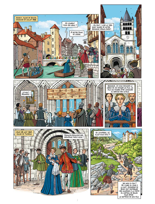 Saint François de Sales et sainte Jeanne de Chantal (BD) - Image 4