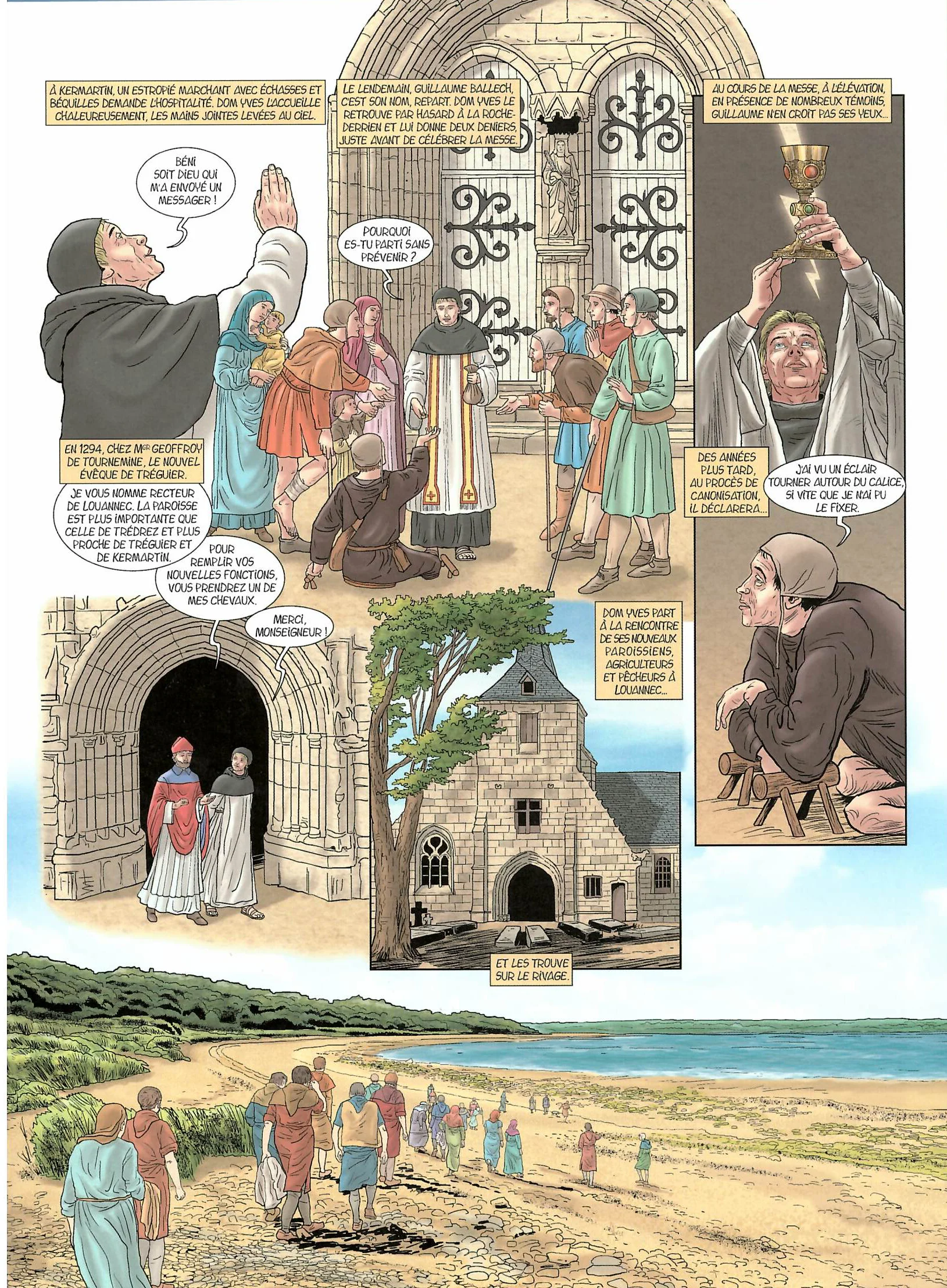 Saint Yves - Les chemins de la justice (BD) - Image 2