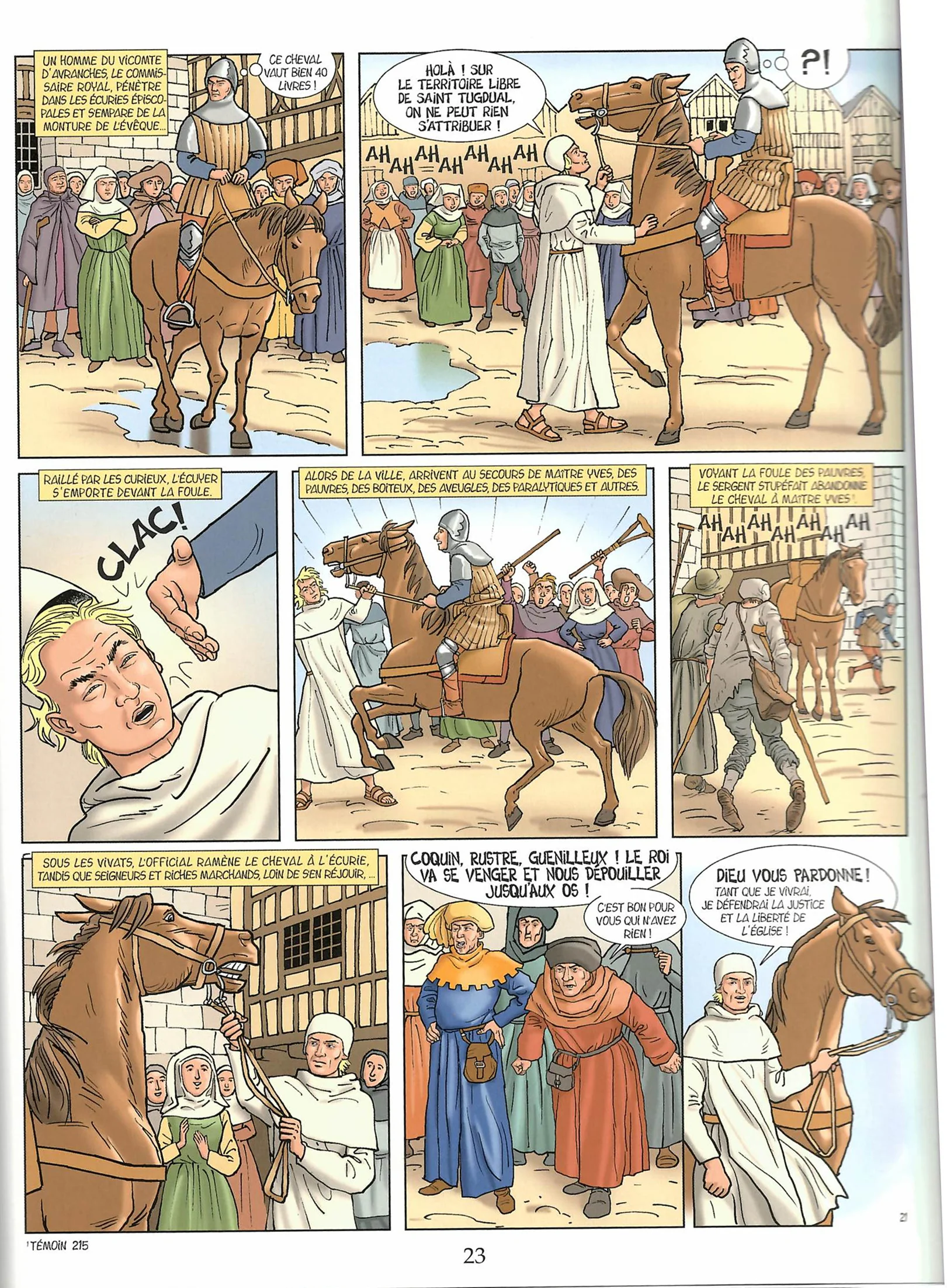 Saint Yves - Les chemins de la justice (BD) - Image 3