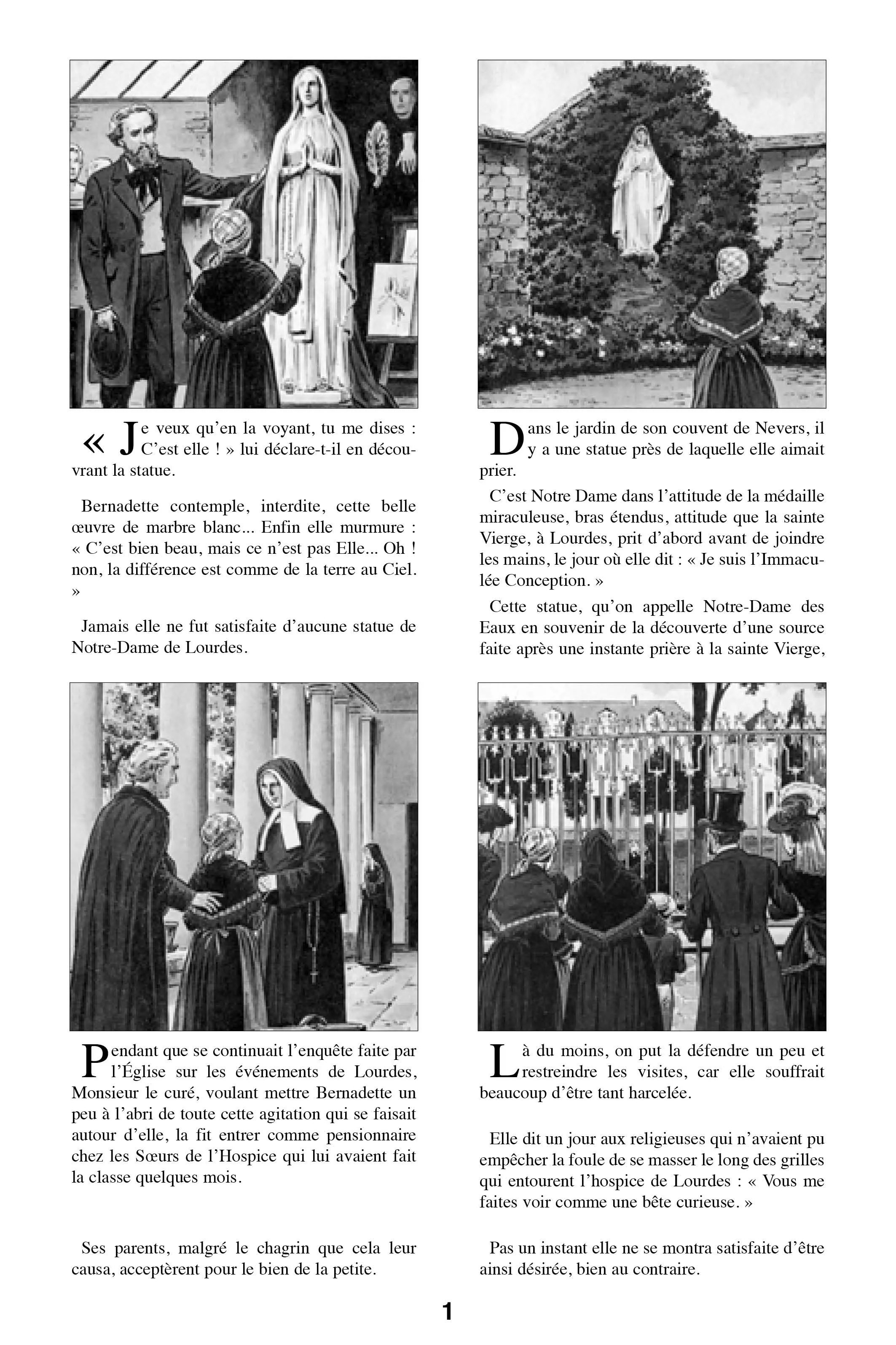 Sainte Bernadette (Chemins de lumière n° 12) - Image 2