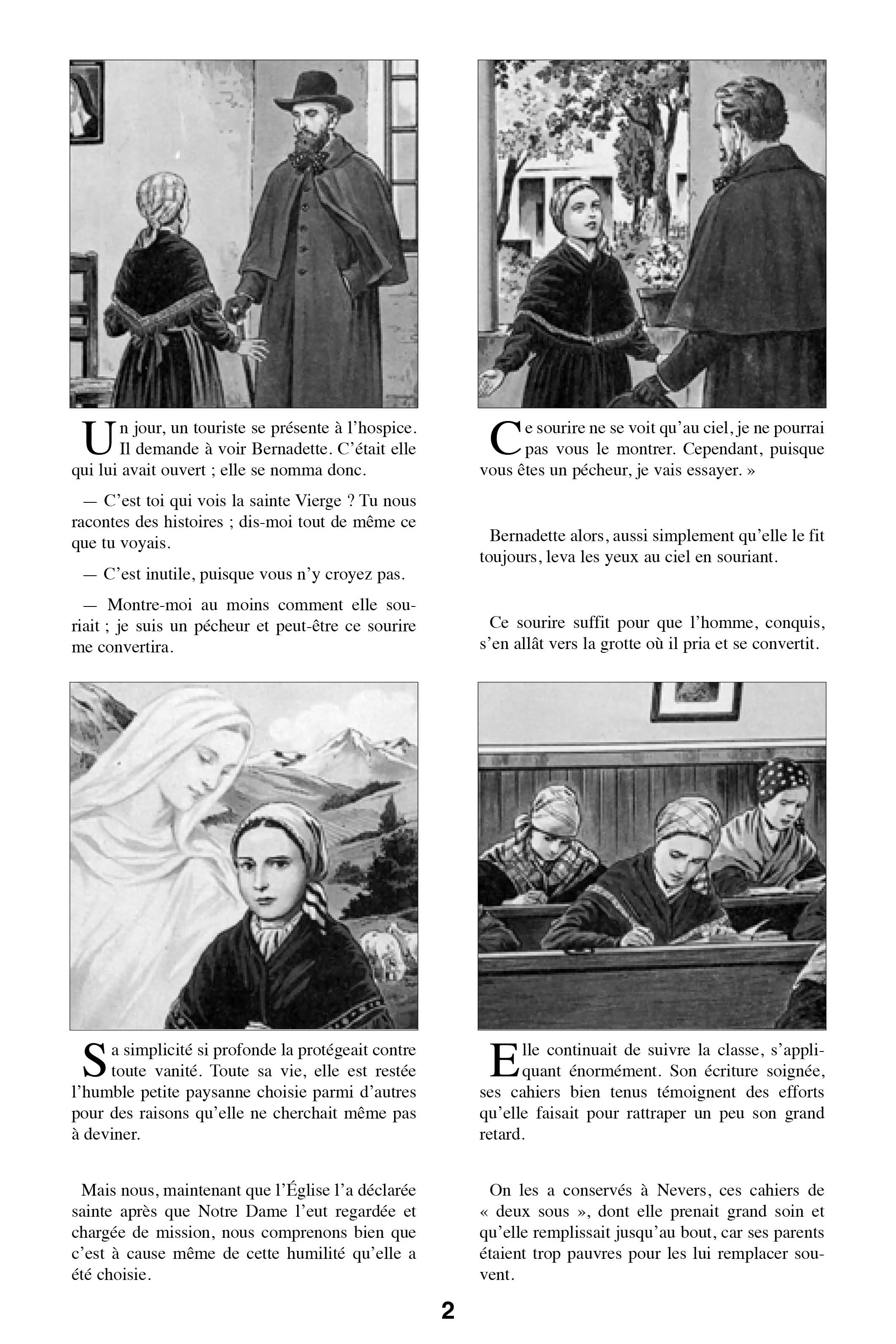 Sainte Bernadette (Chemins de lumière n° 12) - Image 4