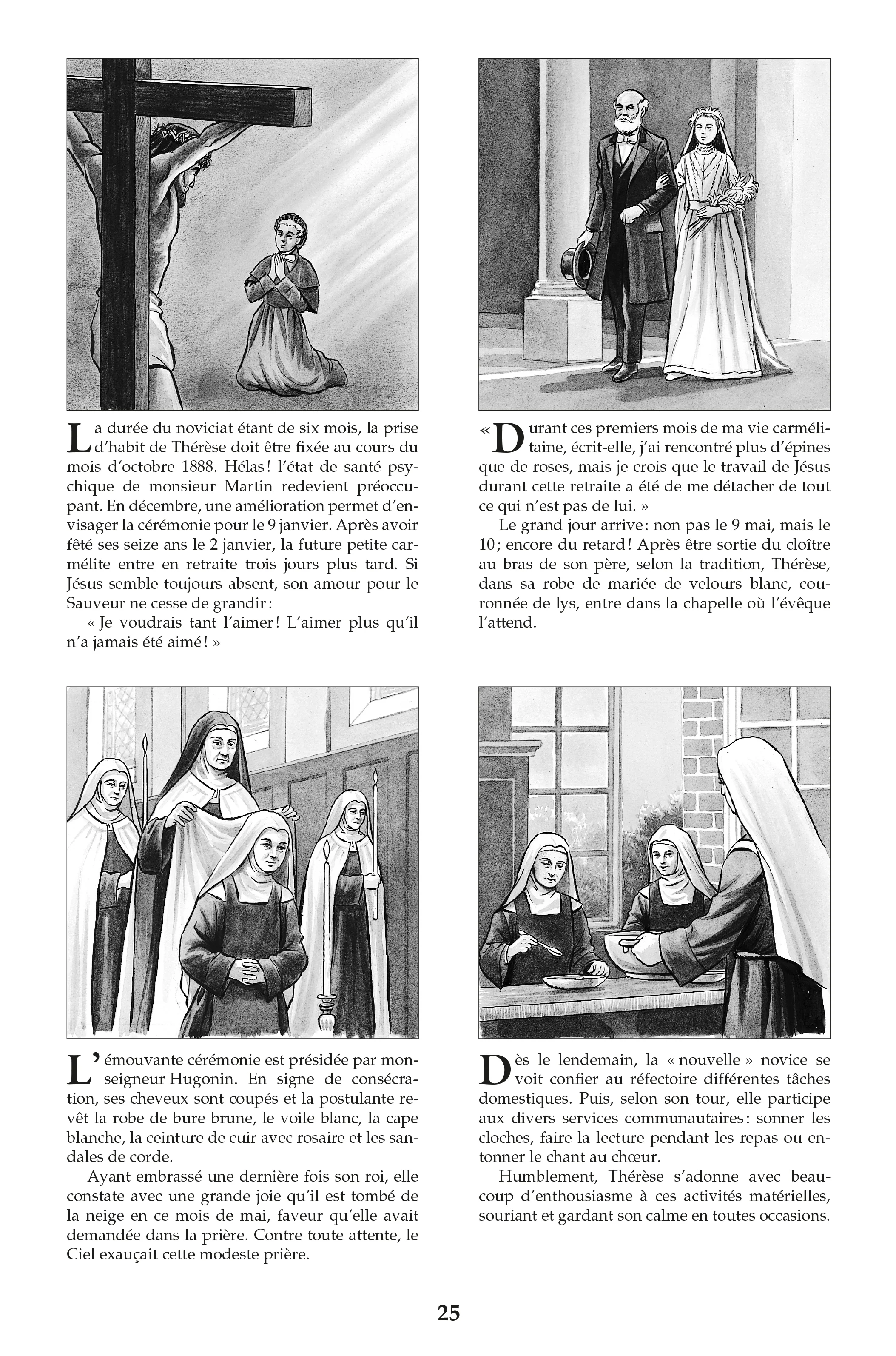 Sainte Thérèse de Lisieux (Chemins de lumière n° 1) - Image 2