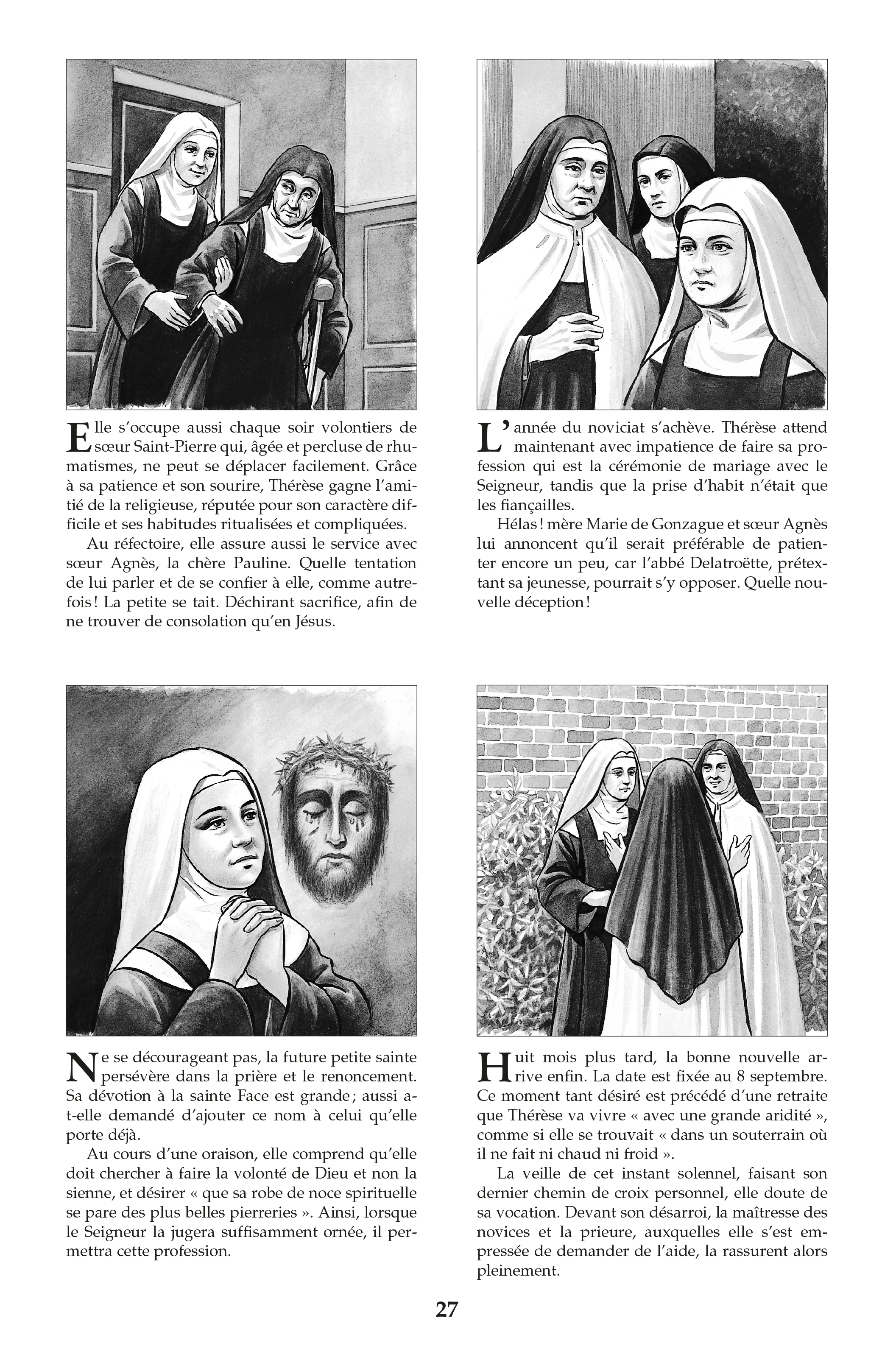 Sainte Thérèse de Lisieux (Chemins de lumière n° 1) - Image 3