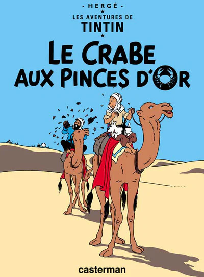 Tintin - Le Crabe aux pinces d'or (BD)